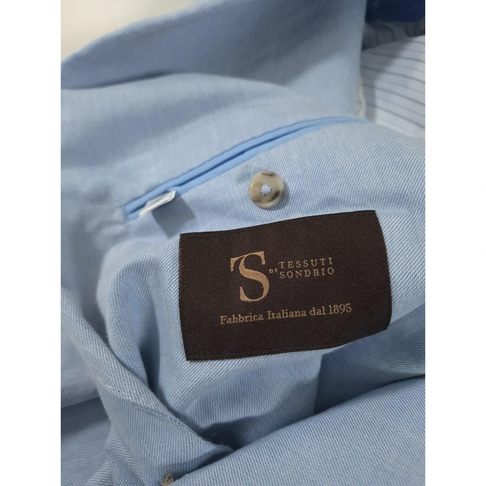 Bonobos Blazer Mens 38 Short Light Blue Linen Cotton Sport Coat Casual FLAW